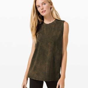lululemon All Yours Boyfriend Tank Wash